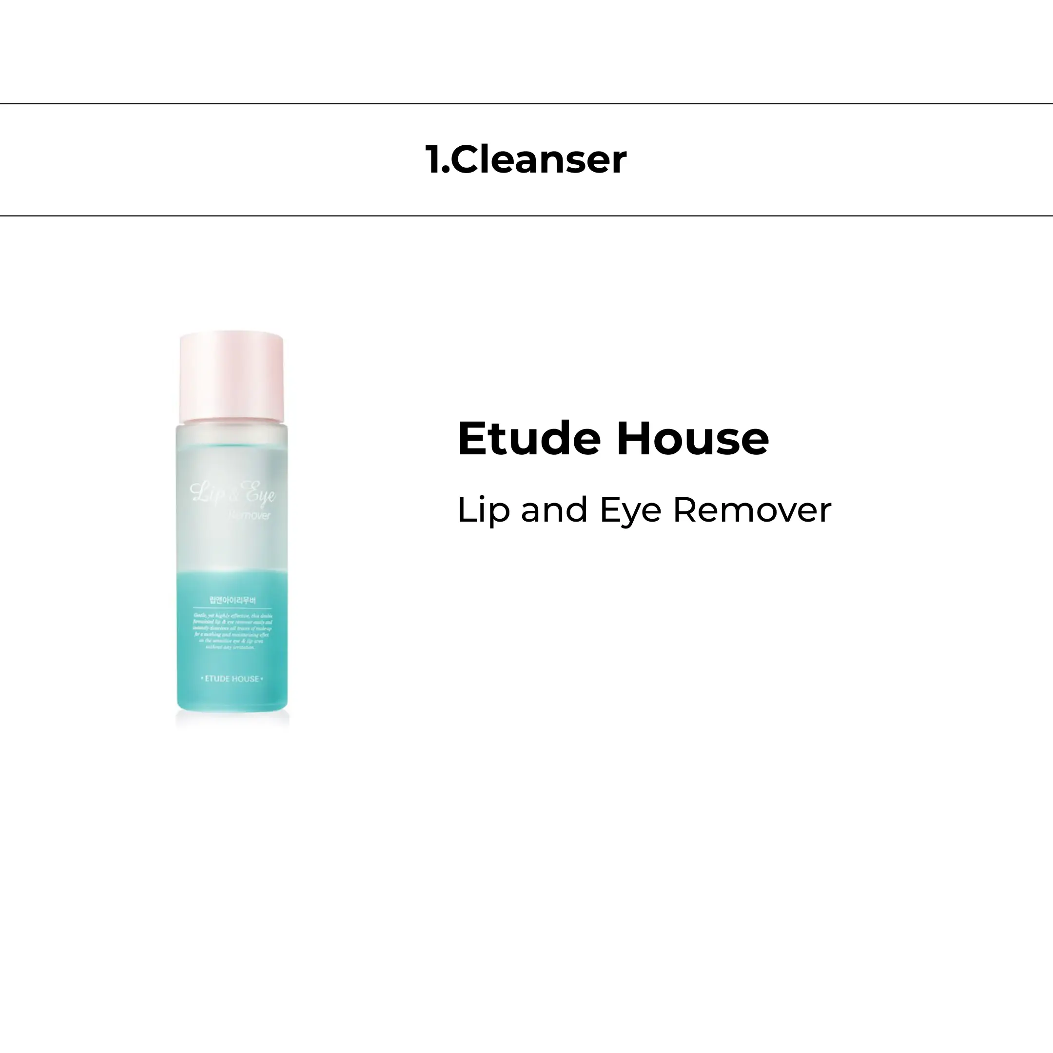 Etude House Lip and Eye Remover