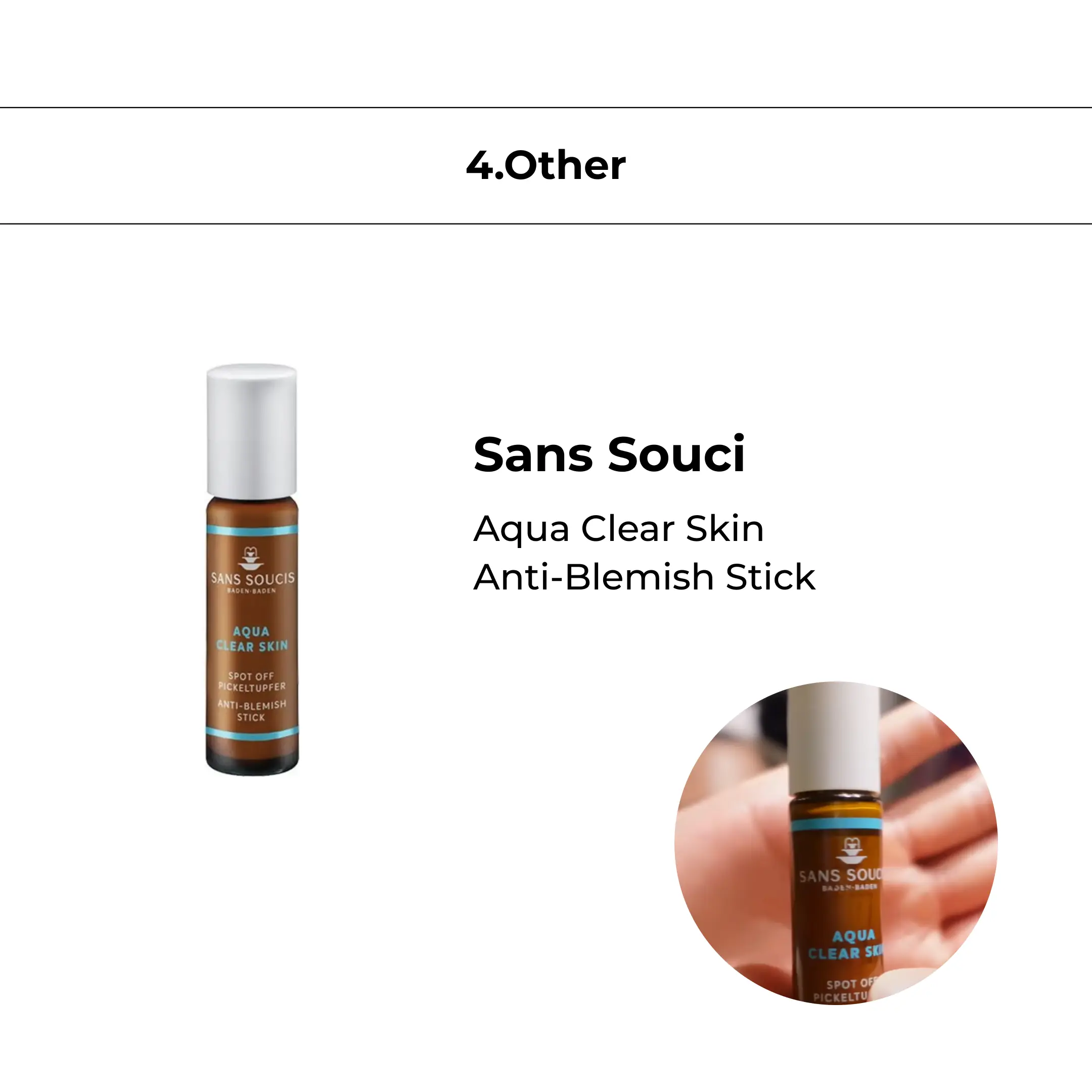 Sans Souci Aqua Clear Skin Anti-Blemish Stick