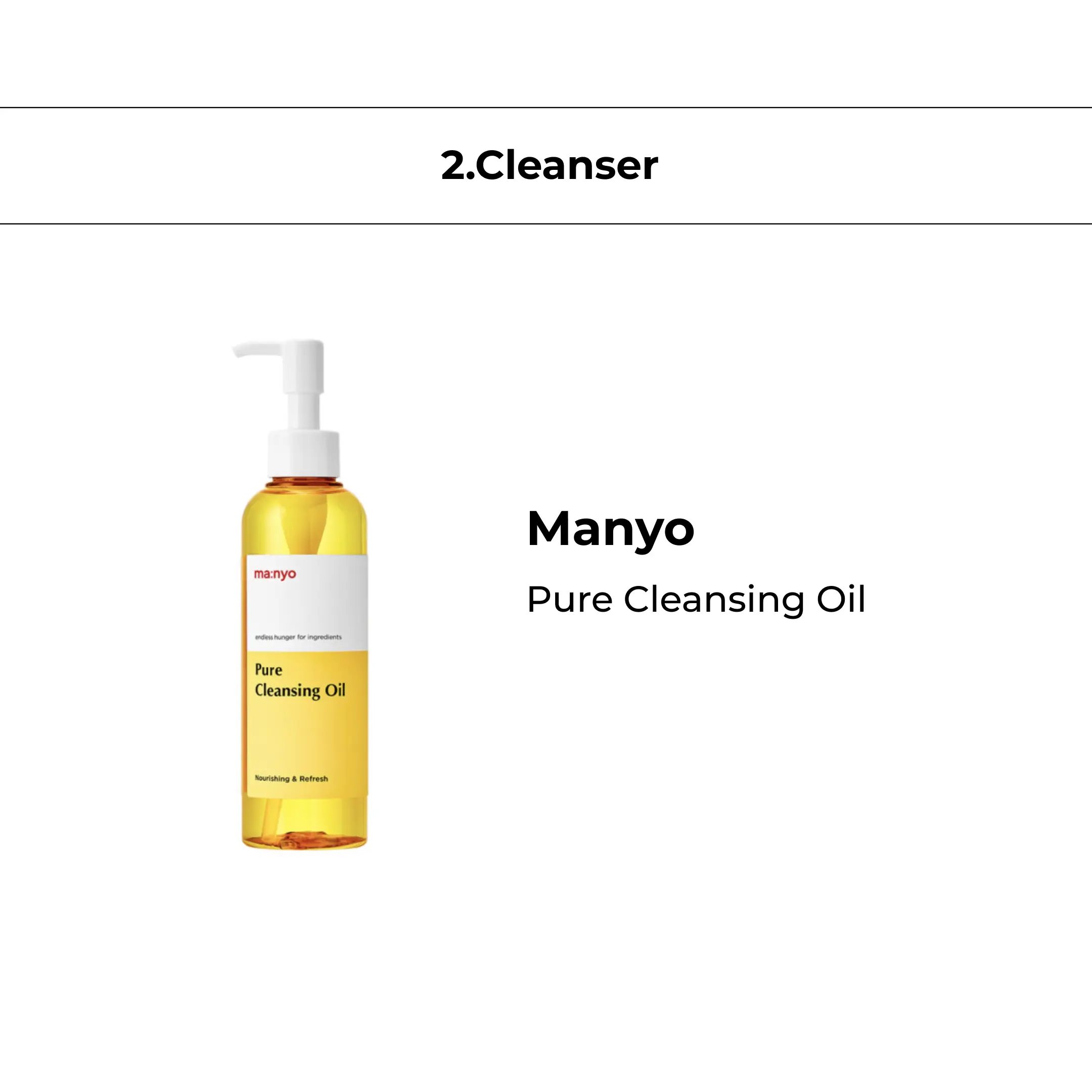 Manyo Pure Cleansing Oil