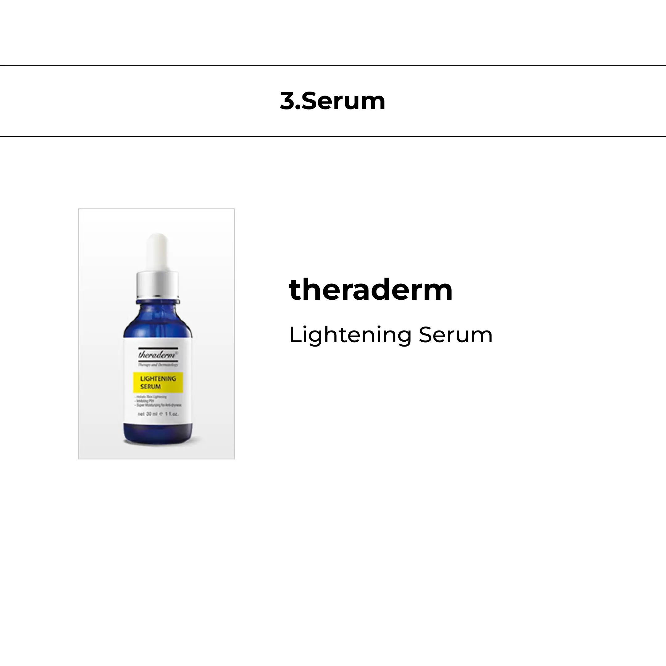 theraderm Lightening Serum