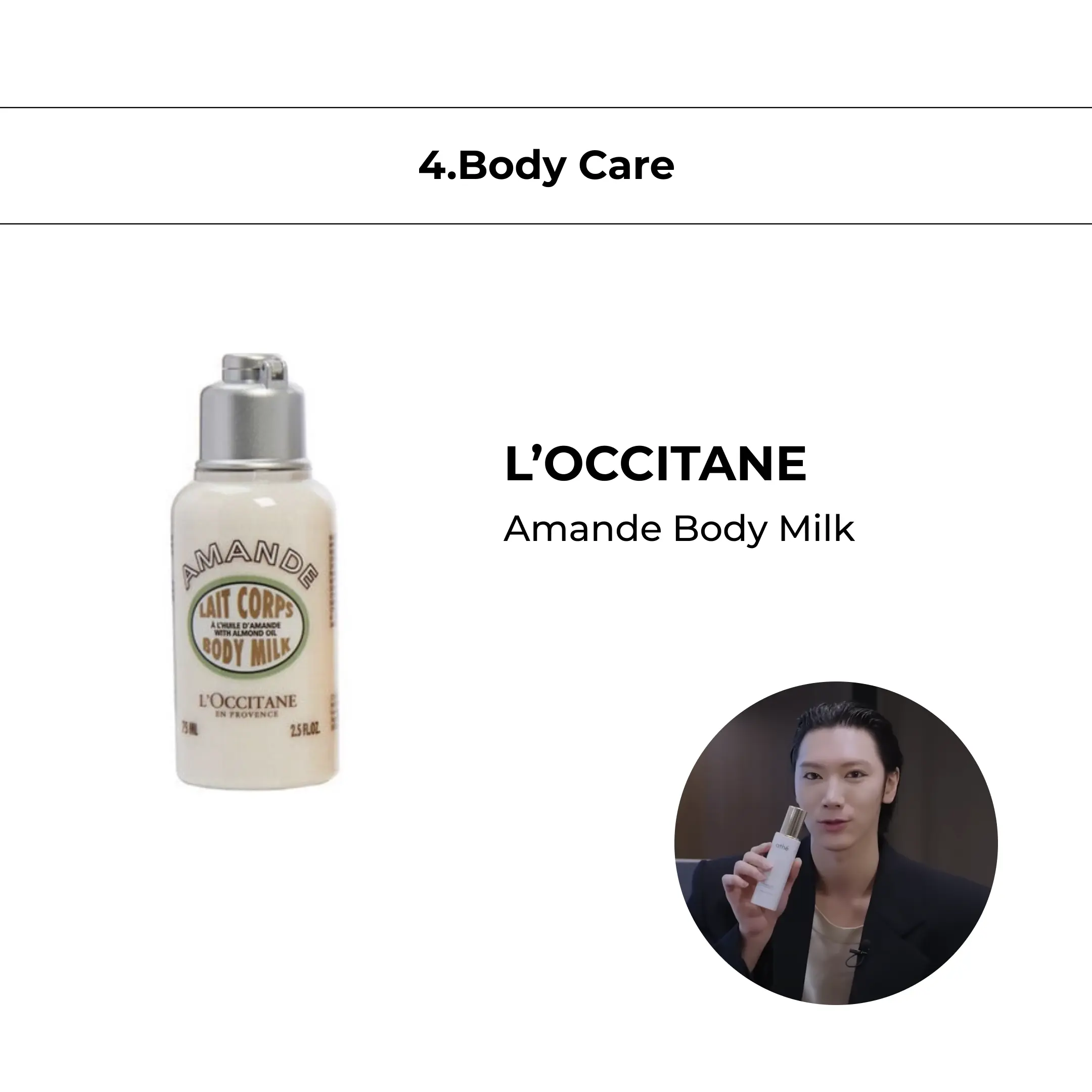 L'Occitane Amande Body Milk