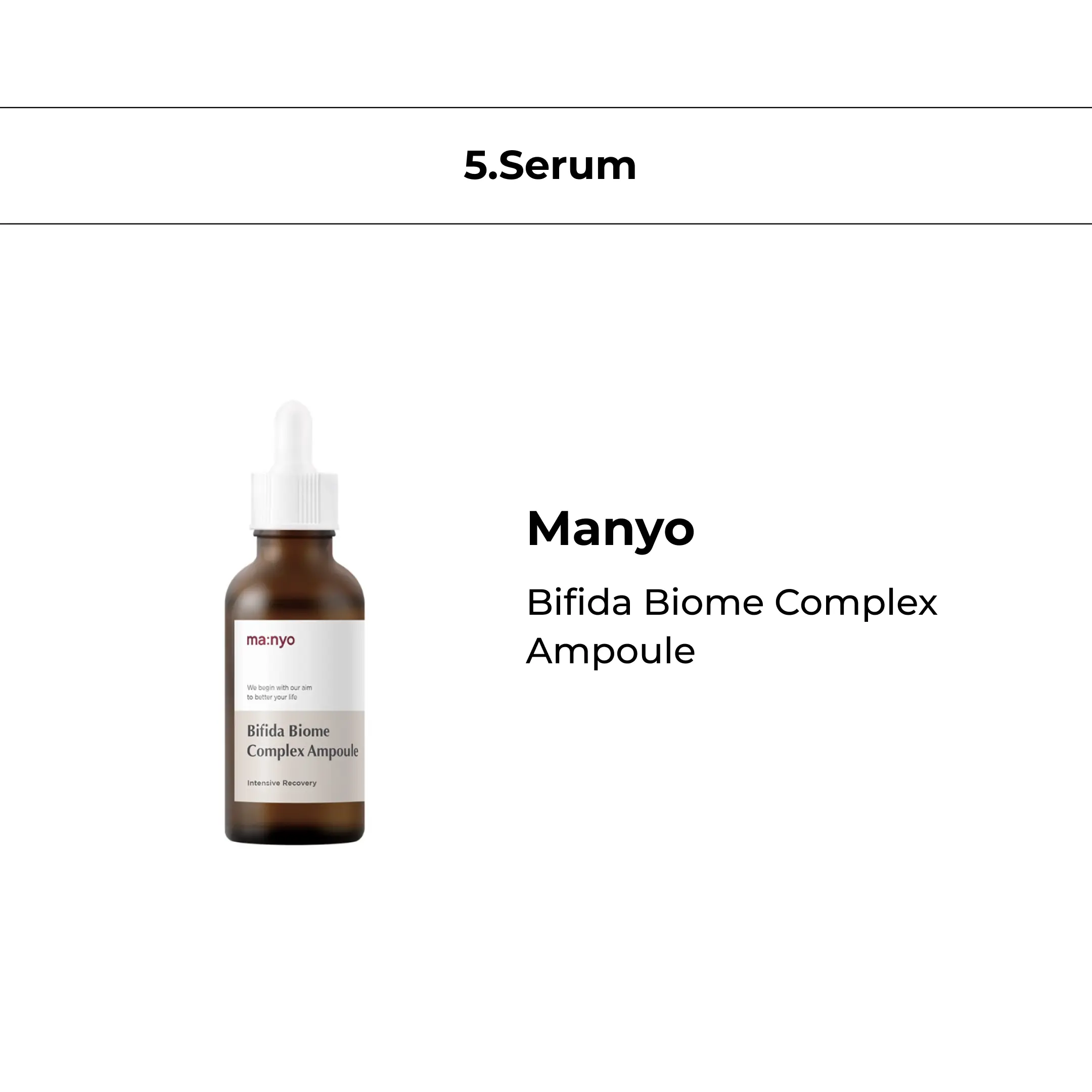 Manyo Bifida Biome Complex Ampoule