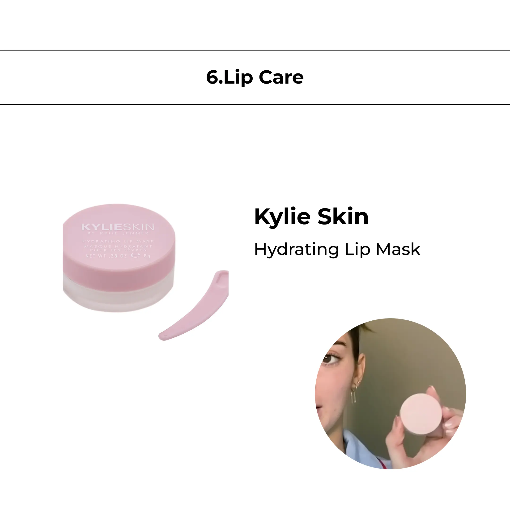 Kylie Skin - Hydrating Lip Mask